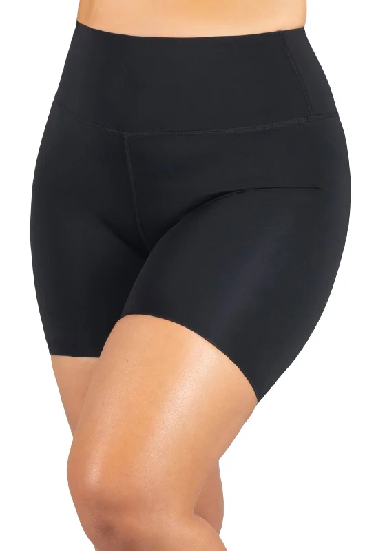 High Waisted Midi Biker Shorts (Lint & Pet Hair Resistant) Military Shorts