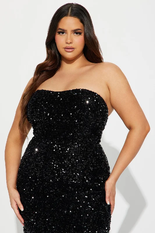 Dahlia Sequin Gown - Black Dahlia Sequin Gown - Black