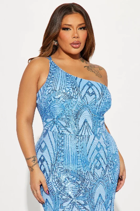 Maren Sequin Gown - Blue Maren Sequin Gown - Blue